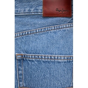 Pepe Jeans Дънкова пола MINI SKIRT HW GLITTER (PL901164)