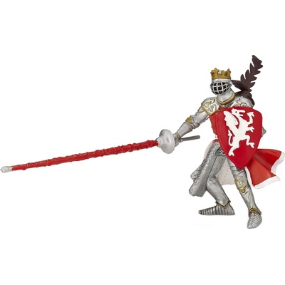 Papo Фигурка Papo The Medieval Era - Рицар на Червения дракон (39386)