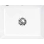 Villeroy & Boch Subway 60 - Керамична мивка, 55x44 cm, CeramicPlus, Stone White 331001RW (331001RW) Мивка за вграждане