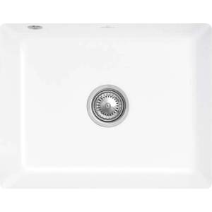 Villeroy & Boch Subway 60 - Керамична мивка, 55x44 cm, CeramicPlus, Stone White 331001RW (331001RW) Мивка за вграждане