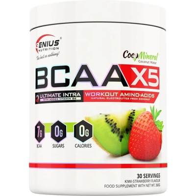 Genius Nutrition Bcaa x5 [360 грама] Ягода и Киви