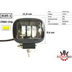  ХАЛОГЕН -led- -30w /черен / ( 1бр. ) -8185-1 ('250357)