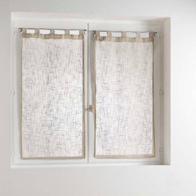 douceur d'intérieur Hnědé záclony v sadě 2 ks 60x90 cm Haltona – douceur d'intérieur