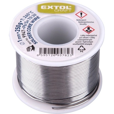 EXTOL CRAFT Pájecí cín 250g 1,0mm