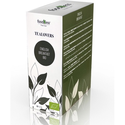 FoodNess Tealovers Английска закуска 20 пакетчета 40 г