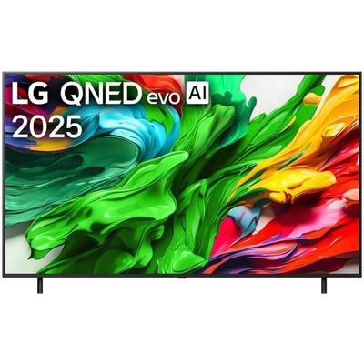 Телевизор LG 75QNED87A3B, 75" (190.5cm) 4K/UHD QLED Smart TV, HDR10, 120Hz, Dolby Vision, 4K AI Super Upscale, DVB-T2/C/S2, Wi-Fi, Bluetooth, LAN, 4x HDMI, 2x USB (75QNED87A3B)