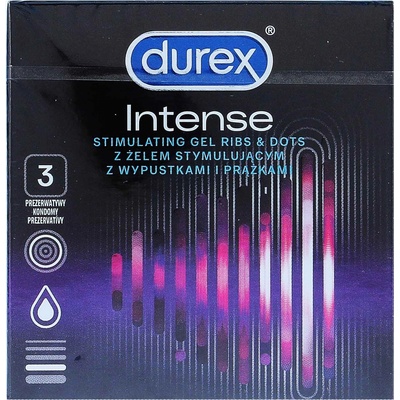 Durex Intense 3 ks – Zboží Mobilmania