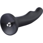 HISMITH HSA54 P-Spot Silicone Anal Dildo KlicLok 18cm Black