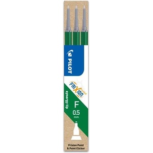 Pilot Frixion Point гумичка за игла 0, 25 мм зелена 3 бр. /пак BLS-FRP5-G-S3 (BLS-FRP5-G-S3)