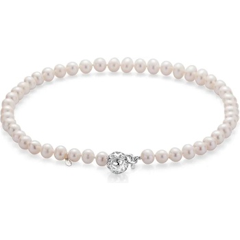 Image 1 of Swan Колие със сладководни бели перли 9-10mm R1667NW Swan