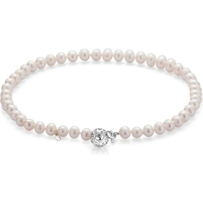 Swan Колие със сладководни бели перли 9-10mm R1667NW Swan