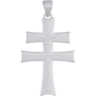 Olivie Strieborný prívesok SLOVENSKÝ KRÍŽ 9674