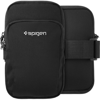 Spigen Универсален спортен калъф с лента за ръка от Spigen A702 - Черен (8809811861716)