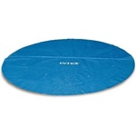  Соларно покривало за басейн Intex 28010 - 206 см, PVC, синьо (3513000)