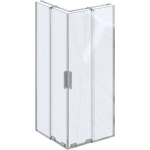 RAVAK Roll - Душ кабина 90x90 см, хром/прозрачно стъкло X14V70C00Z1 (X14V70C00Z1)