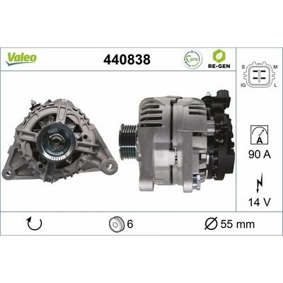 Alternátor VALEO 440838