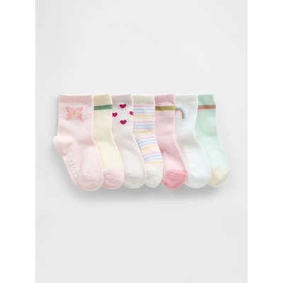 GAP Baby ponožky 7 párů Vícebarevná – Zbozi.Blesk.cz