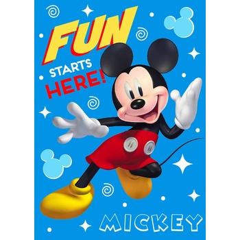 Faro Deka dětská Mickey Mouse modrá flecee