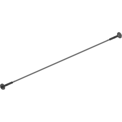 TESI flexibilní ocelová páska pro LED pásky 10264x60mm IP20, černá