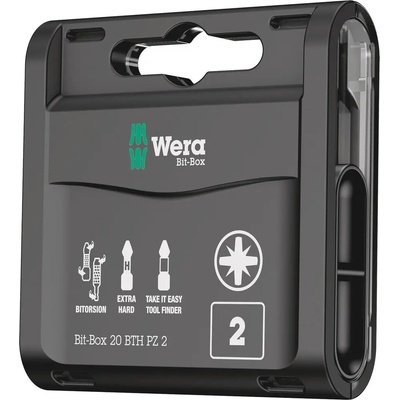 Wera BTH PZ extra tvrdé 20 dielov 057762