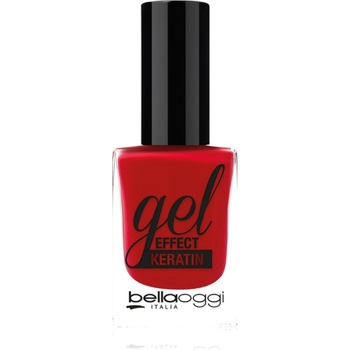 bellaoggi Gel Effect Keratin Nail Polish лак за нокти цвят Cherry Passion 10ml