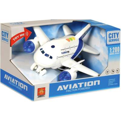 RAYA TOYS Детска играчка Raya Toys - Самолет със светлини и музика (508119204)