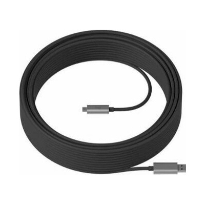 Logitech 939-001802 Strong USB, USB-A-USB-C, 25m, černý
