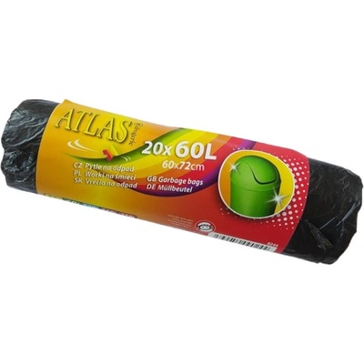 Studio 1+1 Pytle Vipor Ekonoµm 60L 10µm 20ks černé