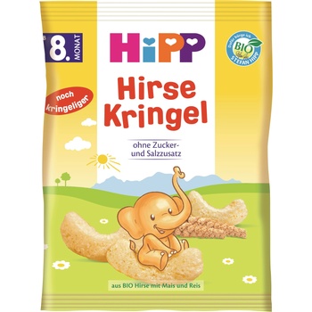 Hipp Био зърнени пръчици Hipp - С просо, 30 g (3564)
