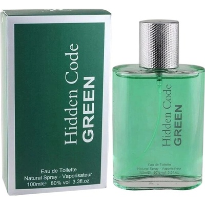 Hidden Code Green toaletní voda pánská 100 ml