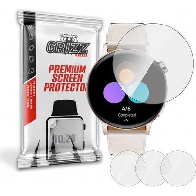 GrizzGlass Хибридно защитно покритие за дисплея на Huawei Watch GT 3 42мм - GrizzGlass Hydrofilm Screen Protector (прозрачен) (GRZ1062)