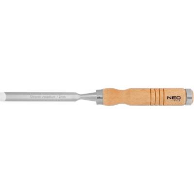 NEO TOOLS Dláto 12 mm, dřevěná rukojeť