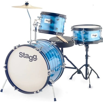 Stagg Tim Jr 3/16B Blue Детски комплект барабани (25024130-STAGG)