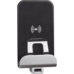 BTicino KG4286CW2 - Индукционно USB захранване тип "А", 1000mA, черно 1M Living now - До изчерпване - KG4286CW2 (KG4286CW2)