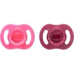 Tommee Tippee Ортодонтични залъгалки Tommee Tippee - Ultra Light Stay Put, 6-18 м, 2 броя, пурпурна/розова (433595) - baby