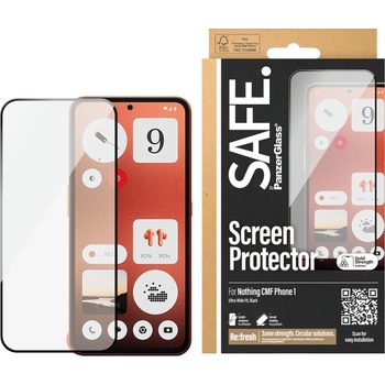 Image 1 of Panzer Стъклен протектор Safe за Nothing CMF Phone 1, UWF