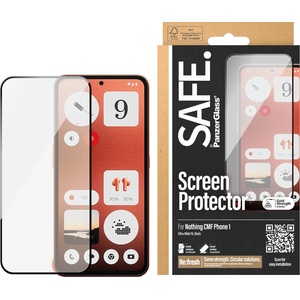 Panzer Стъклен протектор Safe за Nothing CMF Phone 1, UWF