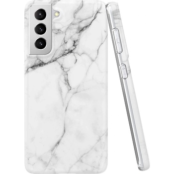 Wozinsky Силиконов калъф Wozinsky Marble за Samsung Galaxy S21 5G/Galaxy S30 - Бял KP10080 (10080)