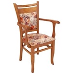 Bogdan Furniture Direct Трапезен стол Мебели Богдан модел BM-Vega Lux, кресло, масив от бук