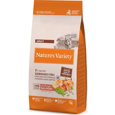 Natures Variety No Grain nórsky losos 7 kg