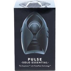 Hot Octopuss Pulse Solo Essential - мъжки мастурбатор с акумулатор - черен
