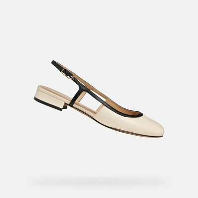 Geox Кремови дамски балеринки Geox Virnilisa B Geox | Byal | ЖЕНИ | 36 1/2