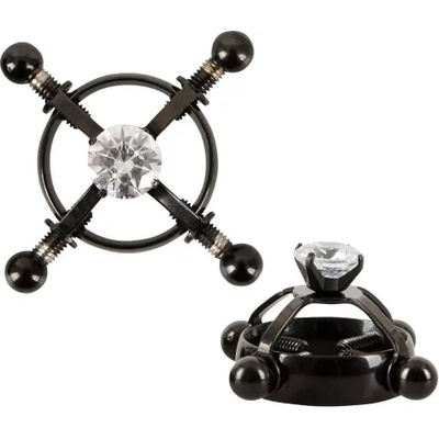 Bad Kitty Бижу с кристал за зърна Bad Kitty Nipple Jewellery