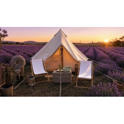 Glamping ubytování pro dva Voucher: Tištěný dárkový voucher