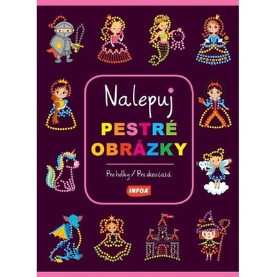 Nalepuj pestré obrázky pre dievčatá