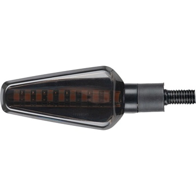 sekvenčné LED smerovky DARKSEEKER, OXFORD (tmavé sklo, sada vr. odporov, pár)