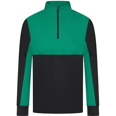 Finden+Hales mikina s 1/4 zipem LV874 Black