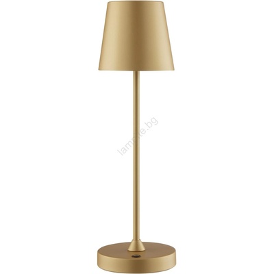 Brilliant - LED димируема акумулаторна сензорна настолна лампа ELORA LED/2, 5W/5V 2700K IP44 златна (BI0302)