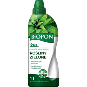 Biopon Bopon гел за зелени растения 1 л