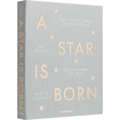 Printworks Албум за снимки A STAR IS BORN, сив, Printworks (PW00723)